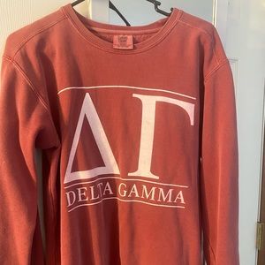 Comfort Colors Delta Gamma Crewneck